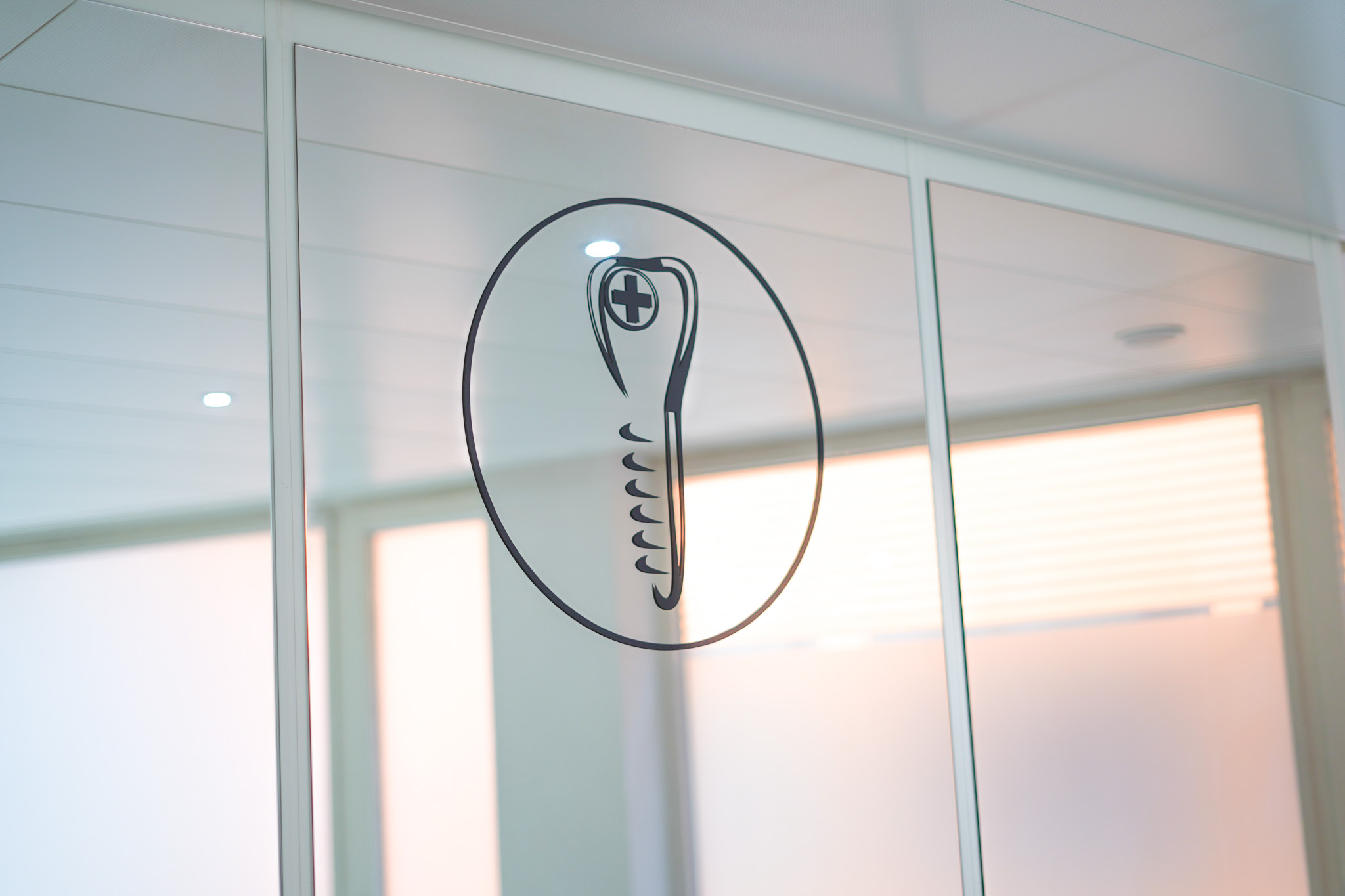 Entrée de la clinique dentaire de Lausanne centre